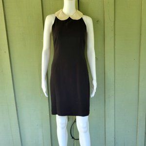 LAUREN Ralph Lauren Black Peter Pan Collar Dress 4
